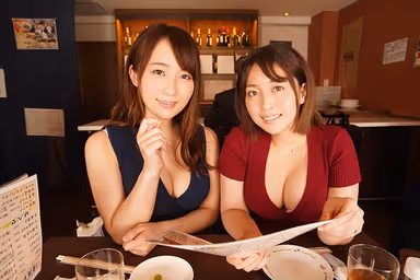 [VR] I Went To An Izakaya Bar By Myself, And These 2 Voluptuous Big Tits Big Ass Married Woman Babes Hit Me With A Reverse Pick Up When We Went To My Place To Play Some Drinking Games, I Got Super Excited Watching Their Big Tits And Big Asses Wiggling And Jiggling, Up And Down, Left And Right When The Mood Got Sexy, We Formed A Flesh Fantasy Sandwich Formation And I Got Me Some Slut Sex Out Of It gallery