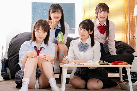 Beautiful Uniformed Girls Compete for My Penis! Special VR 1014min BEST gallery