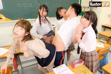 [VR] Fuck As Much As You Like For A Low Monthly Subscription Fee! VR - You Can Subscribe To Sleep With All Of The Female Teachers And S******s You Want At Our School! You Probably Never Imagined Such A System Could Exist, But Let Me Show You To Our School! "All-You-Can-Fuck Membership" gallery