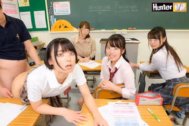 [VR] Fuck As Much As You Like For A Low Monthly Subscription Fee! VR - You Can Subscribe To Sleep With All Of The Female Teachers And S******s You Want At Our School! You Probably Never Imagined Such A System Could Exist, But Let Me Show You To Our School! "All-You-Can-Fuck Membership" gallery