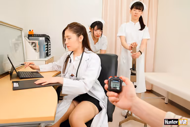 [VR] I'll Give You The Power To Stop Time! Freeze Time With A Magical Stopwatch, Enjoy A Nurse, Female Doctor, And Cute Patient As Much As You Want! Time-Freezing VR Hospital Edition gallery