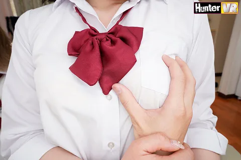 Sensei, Don the Wall! An honor student with big tits and a tiny gal come to your house and confess their feelings for you at the same time. They force her to do the wall-don and have a threesome inside of her, which disqualifies her from being a teacher! gallery