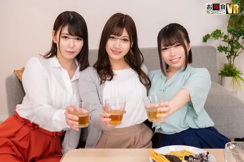 Almost no luck! I'm the only guy with 3 girls and I'm the only guy, so I'm sure I'm going to win the game of super king! I had a drink in my room with three junior female employees who missed the last train! We were drinking in my room with three junior female employees who missed the last train, and we decided to play the King's Game! My opponents were three junior female employees who got drunk and became naughty! And all of them have huge tits and are beautiful! I can only hope... gallery