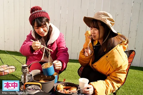 We Were Supposed To Go As A Group, In 2-On-2 Guy-And-Girl Couples, But On The Day We Were Going To Go, My Male Friend Had To Cancel, And So I Went With Just The 2 Girls, And It Turned Into A Hot Harlem Camping Trip That I'll Always Remember, As We Had Reverse Threesome Creampie Sex In Our Tent. gallery