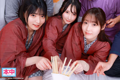 VR] Three girls are invited to a room on a school excursion and play a little bit of a H-H king game with a man and a woman! The game didn't end there...! I'm the only guy in the harem, reverse 4P Nakadashi (with brush down) School trip, Kana Yura, Mizuki Natural, Yumi Nijimura gallery