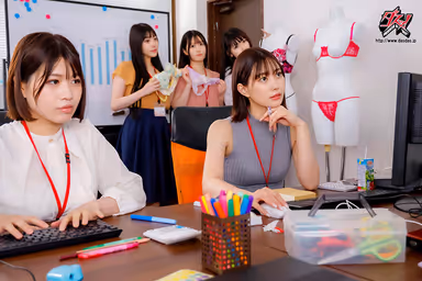 VR] First 8K Freestyle Immersive VR I'm the only man working for a lingerie manufacturer. I can touch all the female employees in their underwear on the job, but I am sexually harassed and squeezed for sperm by my boss, who is a sex-hungry oaf! Akane Mitani gallery