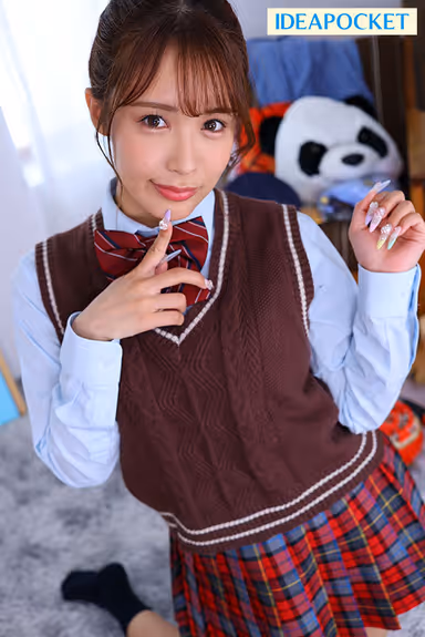 VR] When my friend's sister, whom I've always loved, comes to see me in a maid's uniform used for a school festival performance... I avoid looking at her with a gun! She has a big G-cup tits and plump thighs! Absolute area with dick standing straight up! Mitsuri Nagahama, a dirty eve of the festival with two people in secret! gallery