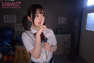 VR] Humidity 120%, Room Temperature 38℃, Vaginal Temperature 42℃! Riko Hashimoto - Sweaty and Secret Room Pure Love VR in Midsummer with Childhood Friend Trapped in Gym Warehouse gallery