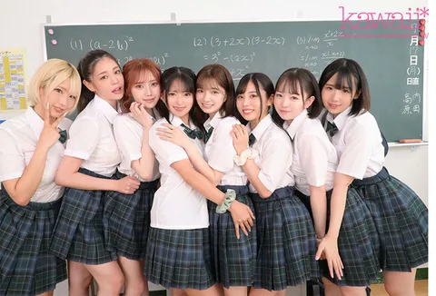 8KVR×kawaii* Jogakuin <Aoharu Academy> I was assigned to an all-girls school and the time has come for me to become popular! In the classroom... in the infirmary... in the gym... in a harem reverse 9P orgy where I am lasciviously pulled out by 8 students whose sexual desires are insatiable... Meisa Nishimoto, Alice Otsu, Mary Tachibana, Amiri Saito, Mai Arisu, Mitsuki Nagisa, Monaka Senishi, Sumire Kuramoto gallery