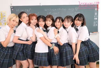 VR] 8KVR×kawaii* Jogakuin <Aoharu Academy> I was assigned to an all-girls school and the time has come for me to become popular! In the classroom... in the infirmary... in the gym... in a harem reverse 9P orgy where I am lasciviously pulled out by 8 students whose sexual desires are insatiable... Meisa Nishimoto, Alice Otsu, Mary Tachibana, Amiri Saito, Mai Arisu, Mitsuki Nagisa, Monaka Senishi, Sumire Kuramoto gallery
