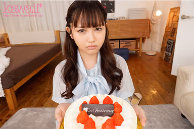 VR] Oh! Momohinka First live fuck synchronized with the cuss burning pleasure and affection right after the first fight! First Nakadashi! Reconciliation sex! gallery