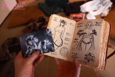 VR] When I was cleaning up my grandpa's house, a seal was broken and a whore succubus was summoned, and she was made to have an adulterous mala by her lewd juices, and 15 shots of sperm were squeezed by a thick press between her big tits. gallery