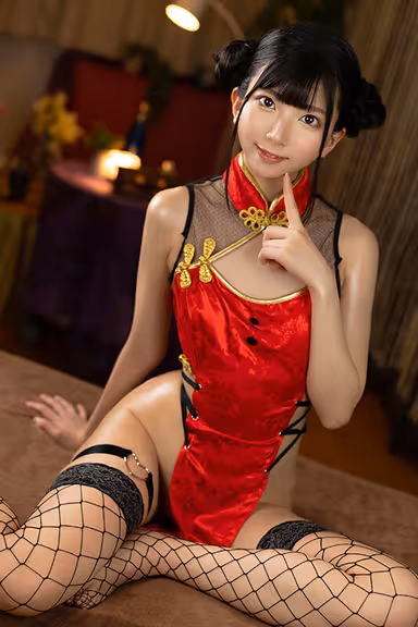 VR] "I'm going to relax your whole body with my slobber..." -Myrio Momosaki, a Drooling Esthetician Who Slubs Up Your Whole Body with Saliva Oil and Leads You to Ejaculation gallery