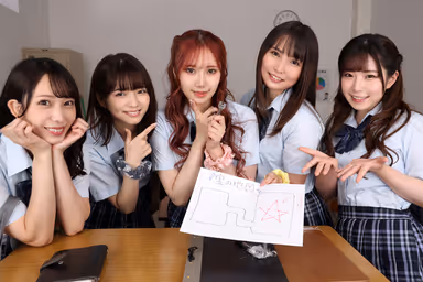 VR] I, a teacher, went into a secret club of active J-kei (Japanese girls) SPECIAL - Is this a heaven? 5 VS 1 Rampant Harem SEX! gallery