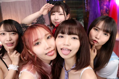 I, a teacher, went into a secret club of active J-kei (Japanese girls) SPECIAL - Is this a heaven? 5 VS 1 Rampant Harem SEX! gallery