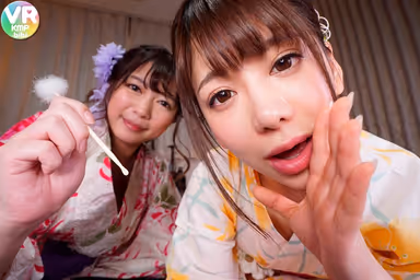 [VR] [HD Surround Sound] Beautiful Girl Top Class Ear Cleaning Massage Parlor In The City, Hinano Izumi, Nozomi Arimura gallery