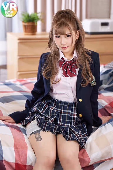 [VR] This Super Gal Suddenly Showed Up To My Place For A Visit!! Reira Hazuki gallery