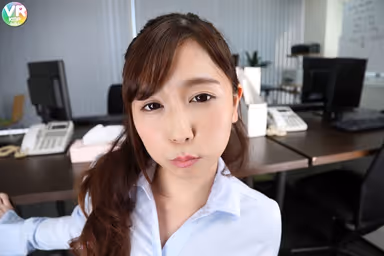 [VR] [High-Quality Edition] A Horny Colossal Tits Lady Boss Who Cums To Work With A Vibrator Shoved Into Her Pussy Ann Sasakura gallery