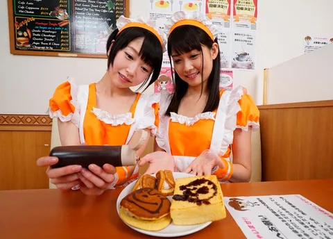 "Welcome Home, Master!" "If You Wouldn't Mind, May I Service You With My Pussy?" This Budding Idol Is Working As A Cafe Girl And Providing Her Customers With Excessively Divine Creampie Raw Footage Sex!? Iroha Kira Suzu Yamai gallery