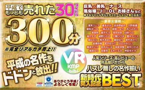 平成でもっとも売れたbibiレーベル30タイトル300分/～ありがとう平成！よろしく令和！～