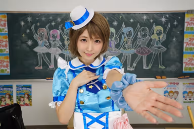 [VR] You Get To Pump Kizuna's Pussy! Cosplay Live!! Kizuna Sakura gallery