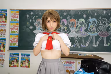[VR] You Get To Pump Kizuna's Pussy! Cosplay Live!! Kizuna Sakura gallery
