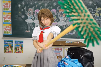 [VR] You Get To Pump Kizuna's Pussy! Cosplay Live!! Kizuna Sakura gallery