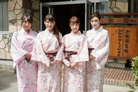 We Heard A Rumor That These Soft And Luscious Big Tits Elder Sister Babes Will Be Providing Horny Hospitality At This Hot Springs Inn Deep In The Mountains For A Special One Day Only Event, So We Just Had To Make A Visit gallery