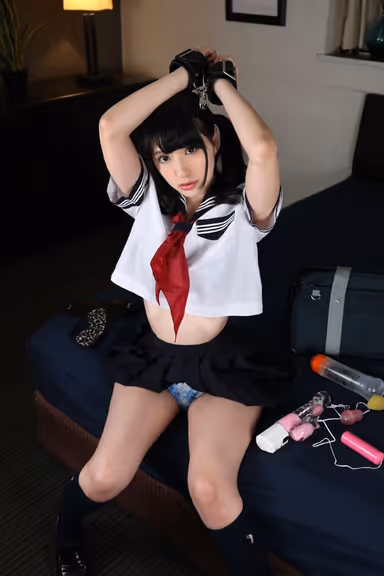 [VR] Beautiful Girl Tied Up Delivery Health Call Girl Club Satori Fujinami gallery