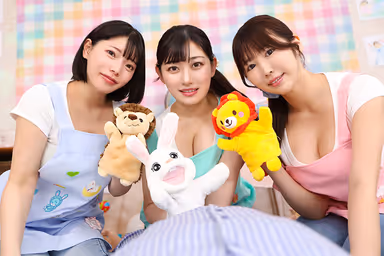 VR] Fluffy Breastfeeding Handjob - Dreamy Harem Kindergarten with Big Breasts Nursery School Teachers Who Wrap You Up in Their Motherly Love and Let You Wank All You Want! gallery