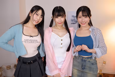 【VR】超絶おっぱい空間 ハーレムパコパコなまSEX 桜ゆの 胡桃さくら 宮西ひかる gallery