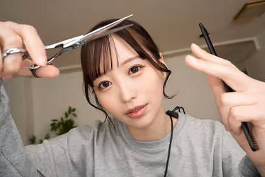【VR】クールな美容師がデレた日。妹の彼氏に言い寄られてメス顔を見せると、超敏感なカラダを責められ戸惑い逆NTR。 天馬ゆい gallery