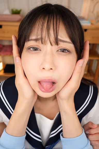 [VR] Deep Throat Training for My Own Daughter. Since I didn’t want to let anyone else have the daughter I’d raised with such care, I lovingly fucked her deep in the throat and pussy, filled her with cum, and got her pregnant. Yuyu Wakuri gallery