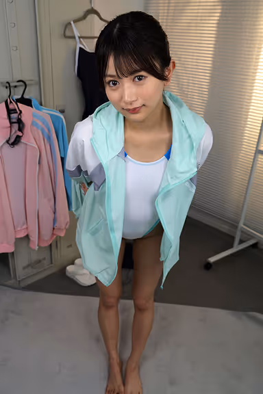 [VR] I like my teacher, I like him, I like him so much… I feel like I’m going to lose my mind. The swim team captain, Karin Kitaoka, who takes every chance she gets to show how much she loves him. gallery
