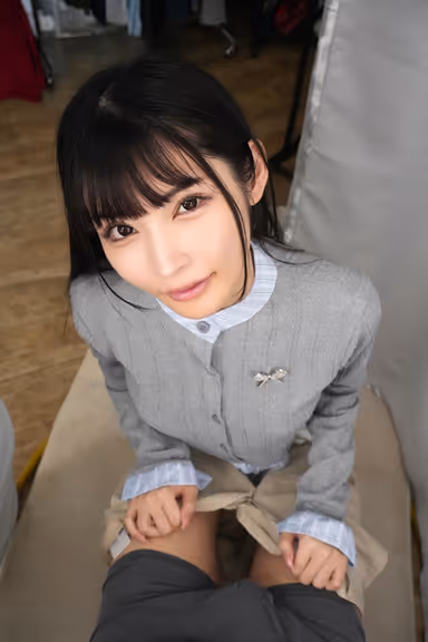 [VR] The Day I Discovered the Thrill of Embarrassing Play with My Girlfriend at a Clothing Store—She Wasn’t Wearing Panties During a Fitting, and We Ended Up Having Sex Right There—and Went on a Date Inside the Store. Kurumi Sakura gallery