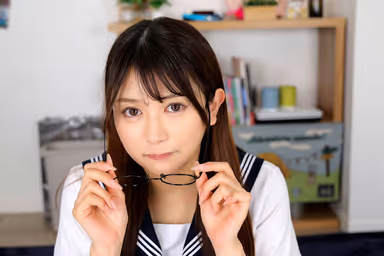 [VR] I was completely defeated by Ms. Kitaoka’s bald pussy… The story of how my straight-A childhood friend tutored me, showed me her hairless pussy, and let me fuck her. Karin Kitaoka gallery