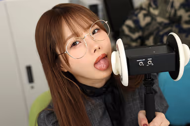 VR] Ear Sucking that Deviates from Research - Highly Narcotic Sexual Intercourse with a Junior Student of the Same Department Who repeatedly Engages in Auditory Seduction Ichika Matsumoto gallery