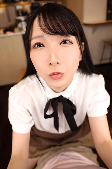 VR] Though She Looks Innocent on the Outside... But Inside She's a Loving Demon I'm a Regular at a Small Cafe in a Back Alley and a Mochi-skinned Clerk Who Repeatedly Gives Me Legal Hugs. Hikaru Miyanishi gallery