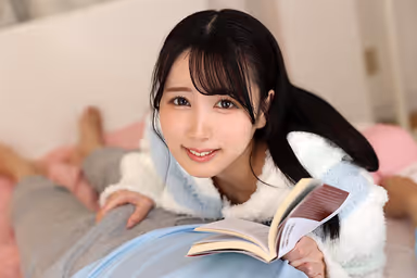[VR] I Can't Stop My Brain from Coming with a Pleasant Whisper... Insomniac Me Practices Reading Erotic Novels in Very Close Proximity - Sweet Whispering Girlfriend - Ai Takashima gallery