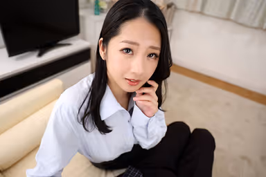 VR] When I seduced a bureaucrat in the office as a punishment game... I was knocked out by her fluffy big tits and her expert technique... Satomi Suzuki gallery