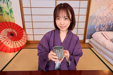 VR] Lewd and Disordered... There is a Secret in a Lonely Ryokan... The Night I Fucked the Proprietress who Squeezed the Sperm Out of Male Customers Nagase Asami gallery