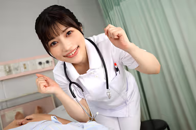 VR] The new nurse in charge during her first hospital stay is Yonami Ishikawa, a romantically inclined rookie nurse who truly believes that kissing cures diseases. gallery