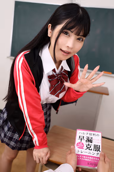Sakura Huruma, a young and innocent looking woman who loves to torture and torment, gives a fierce hand job to a prematurely ejaculated penis. gallery
