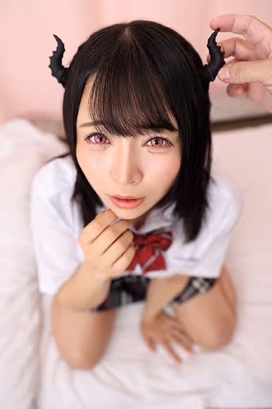 VR] Everyone is attracted to the cute JK succubus, who is a cumshot school sex life with a licking technique that allows her to move her tongue freely. gallery
