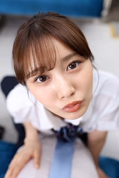 Miyu Hori - Seducing JK in front of my eyes, and then being secretly molested and made to cum on the train... Miyu Hori gallery