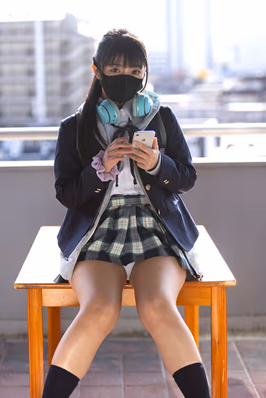 [VR] Black Masked Students Who Don't Group Up with Others Around Them Can Do Anything They Want to the Steamy Cocks of Above and Below! gallery