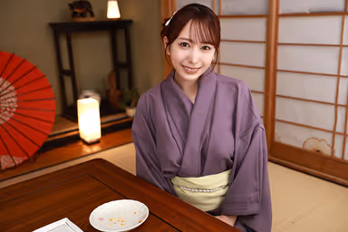VR] The vulgar reverse nighttime sex of a cock-sucking landlady with a fetish for cum. The unusually economical one-man travel plan was a lewd trap to devour male customers' cocks in place of their impotent husbands. Mizuki Yayoi gallery