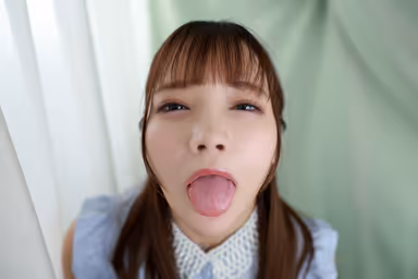 I want to be filled deep inside your throat by you." The oral courtship of the reclusive Ms. Ichijo, who turns on her one-sided coworker with a self-imposed licking that her ex-boyfriend trained her to do. Mio Ichijo gallery