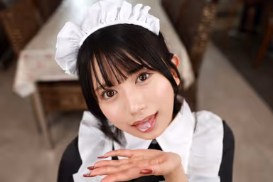 VR] Pacifier Ejaculation Management by a Super-Servant Maid Who Keeps Giving Confidence to Me, a Premature Ejaculator, by Rushing Me and Giving Me a Short Blowjob gallery