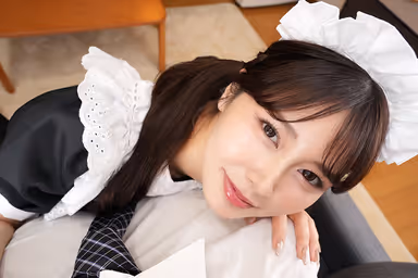 VR] My Exclusive Sweetly Piping Big Tits Maid Will Make You Come Happily with Her Sweetly Sweet Smooth Pussy While Giving You Full Affirmation at Close Range - Miyu Hou Healing Space gallery